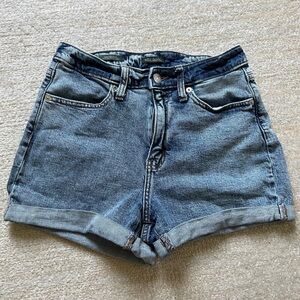 Acid Wash Short Shorts Size 4/27